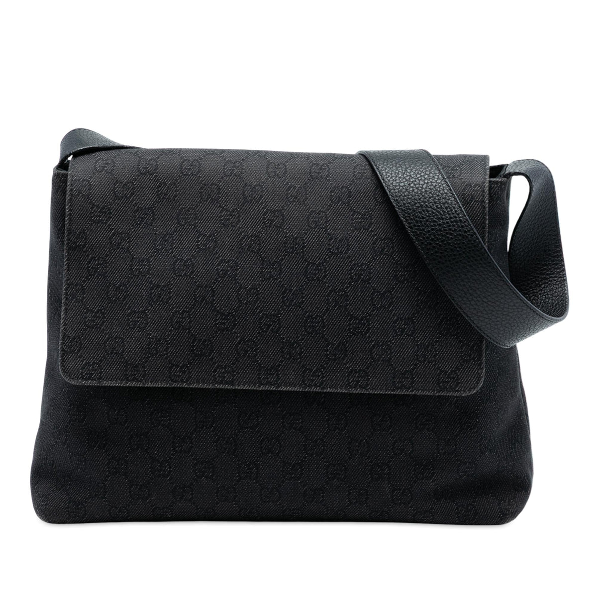 Gucci GG Denim Messenger Bag