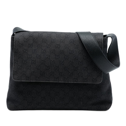 Gucci GG Denim Messenger Bag