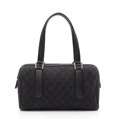 Gucci GG Denim Small Satchel (SHF-0xwQtu)