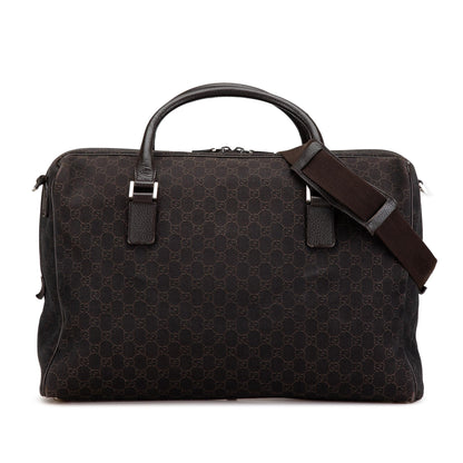 Gucci GG Denim Travel Bag (SHG-DNQbci)