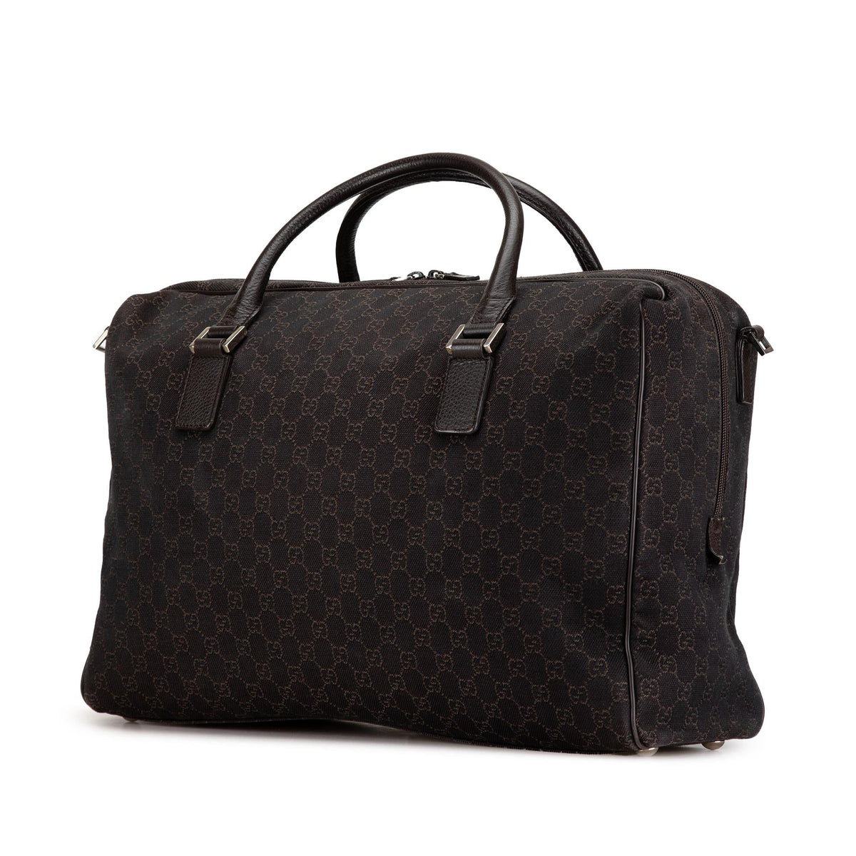 Gucci GG Denim Travel Bag (SHG-DNQbci)