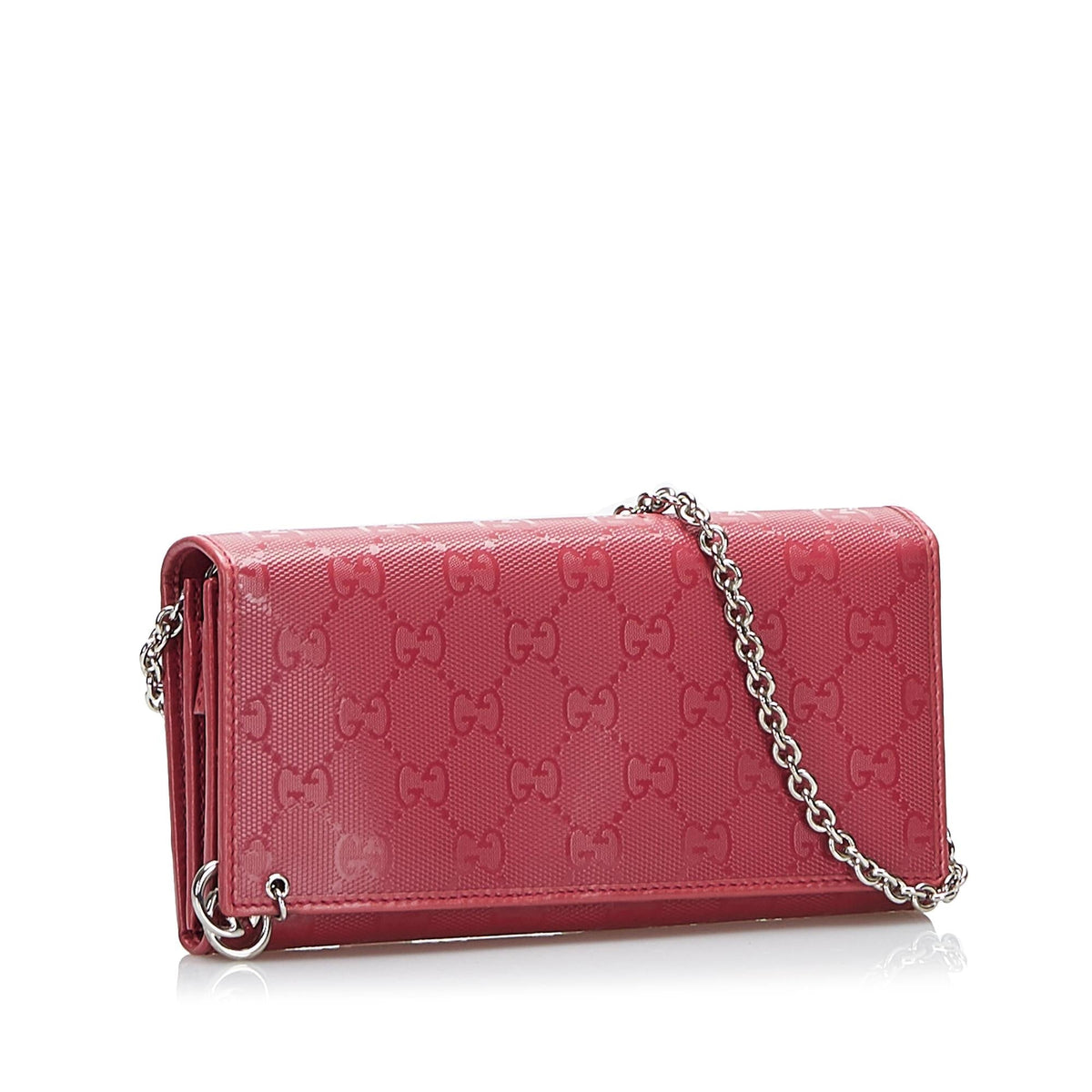 Gucci GG Imprime Wallet On Chain (SHG-clxtl4)