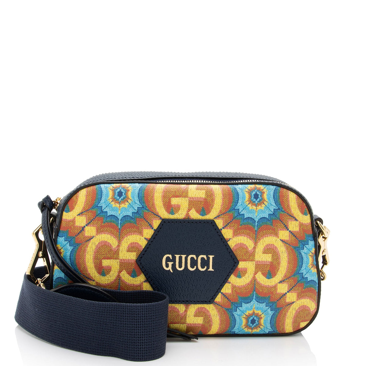 Gucci GG Kaleidoscope Canvas 100th Anniversary Messenger (SHF-6xPrwo)
