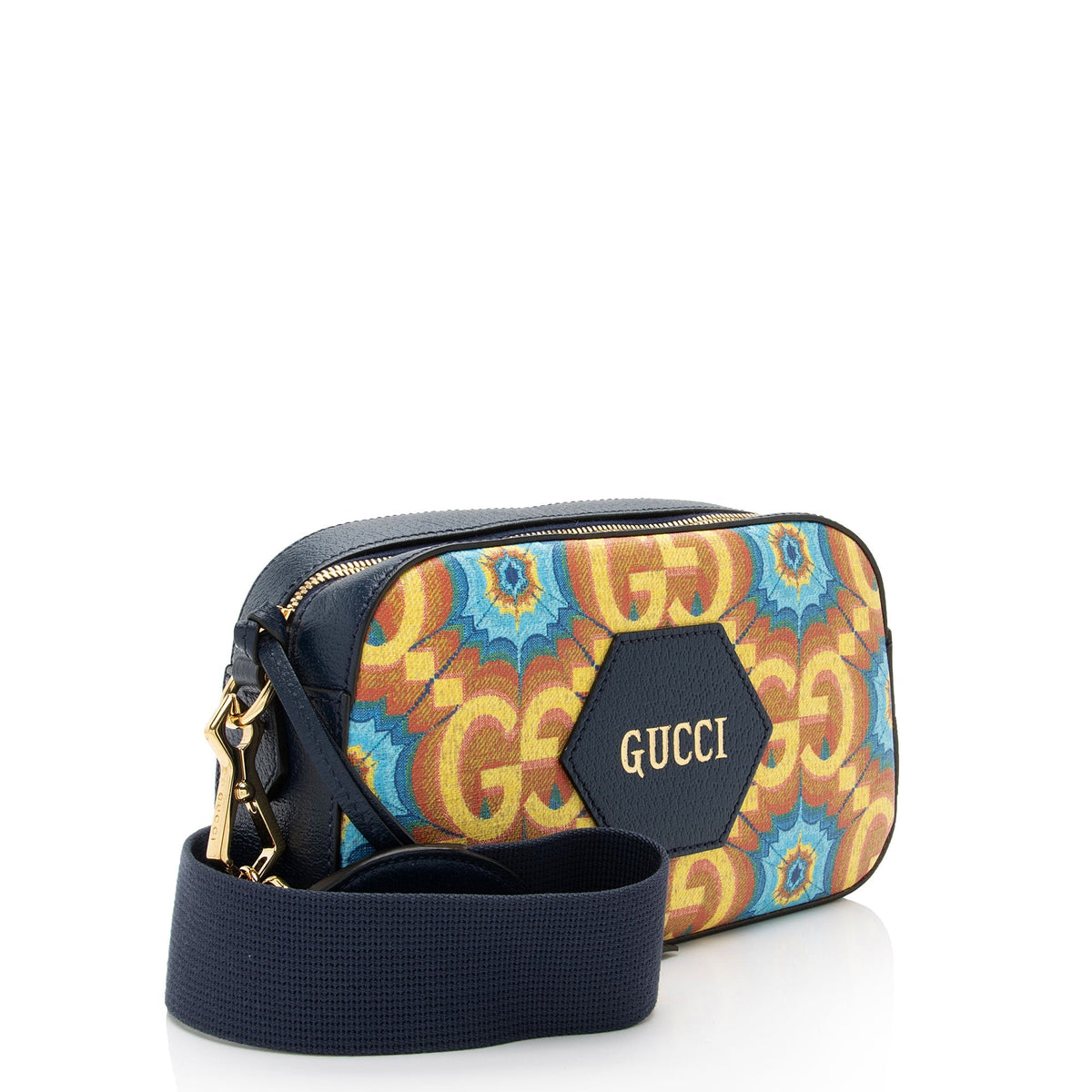 Gucci GG Kaleidoscope Canvas 100th Anniversary Messenger (SHF-6xPrwo)