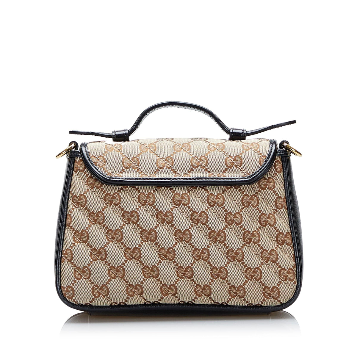 Gucci GG Marmont Canvas Satchel (SHG-vWcX1V)