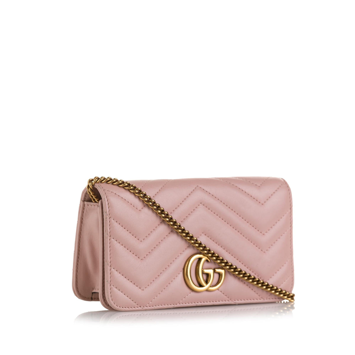 Gucci GG Marmont Chain Flap Bag (SHG-7yduIS)
