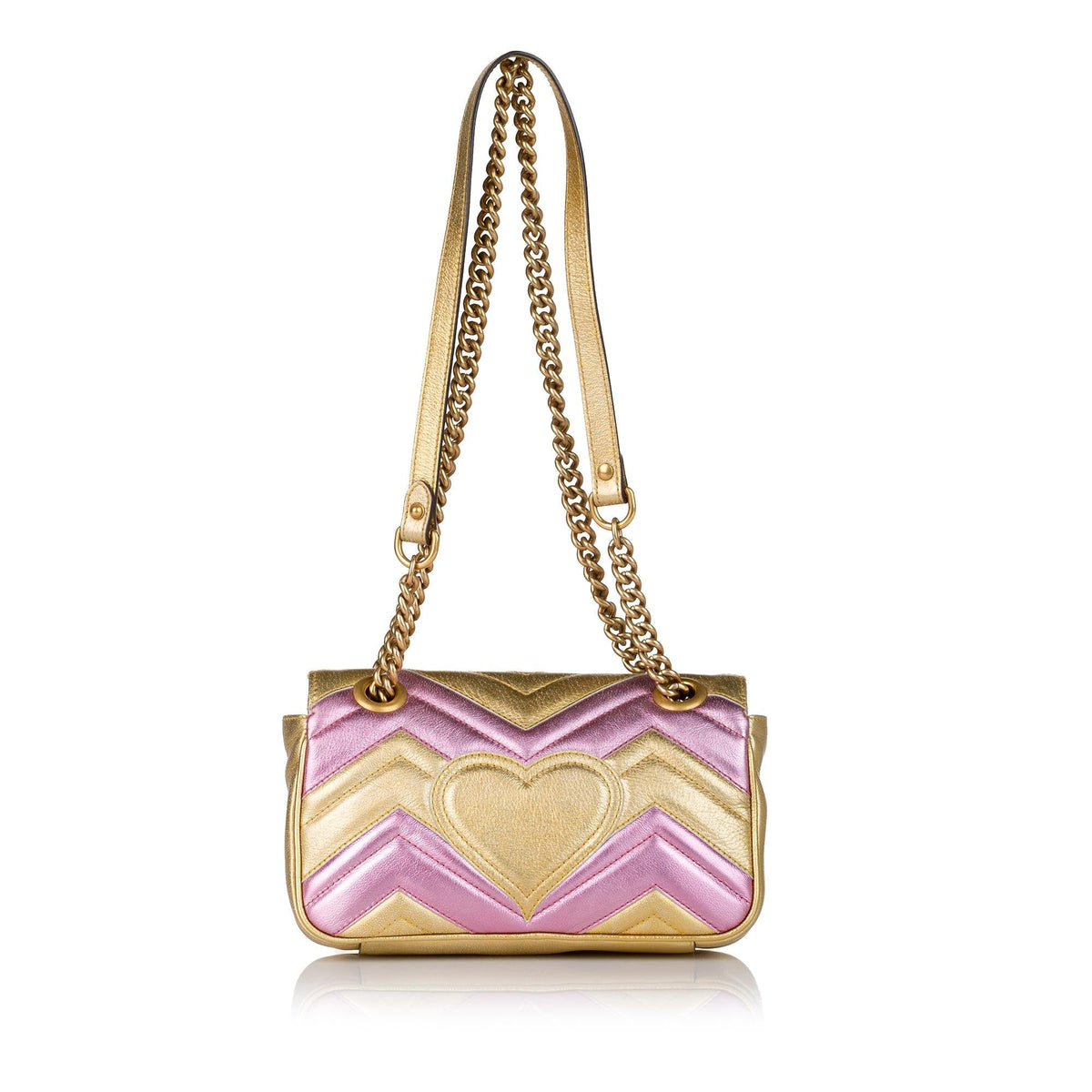 Gucci GG Marmont Leather Crossbody Bag (SHG-34107)