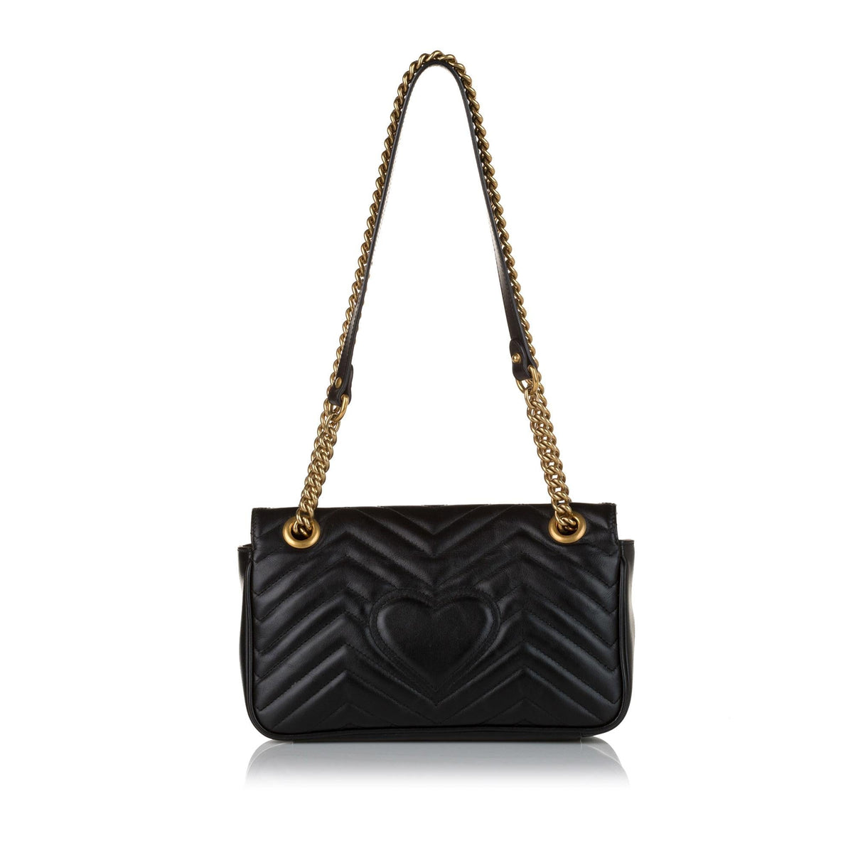 Gucci GG Marmont Leather Crossbody Bag (SHG-34601)