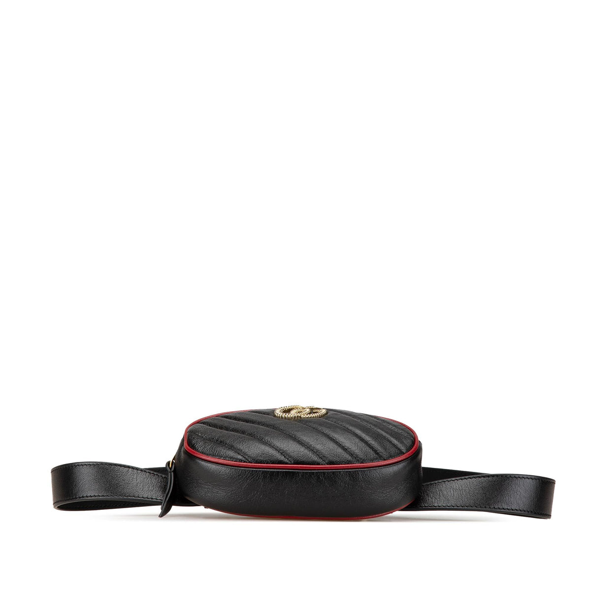 Gucci GG Marmont Leather Matelasse Torchon Belt Bag