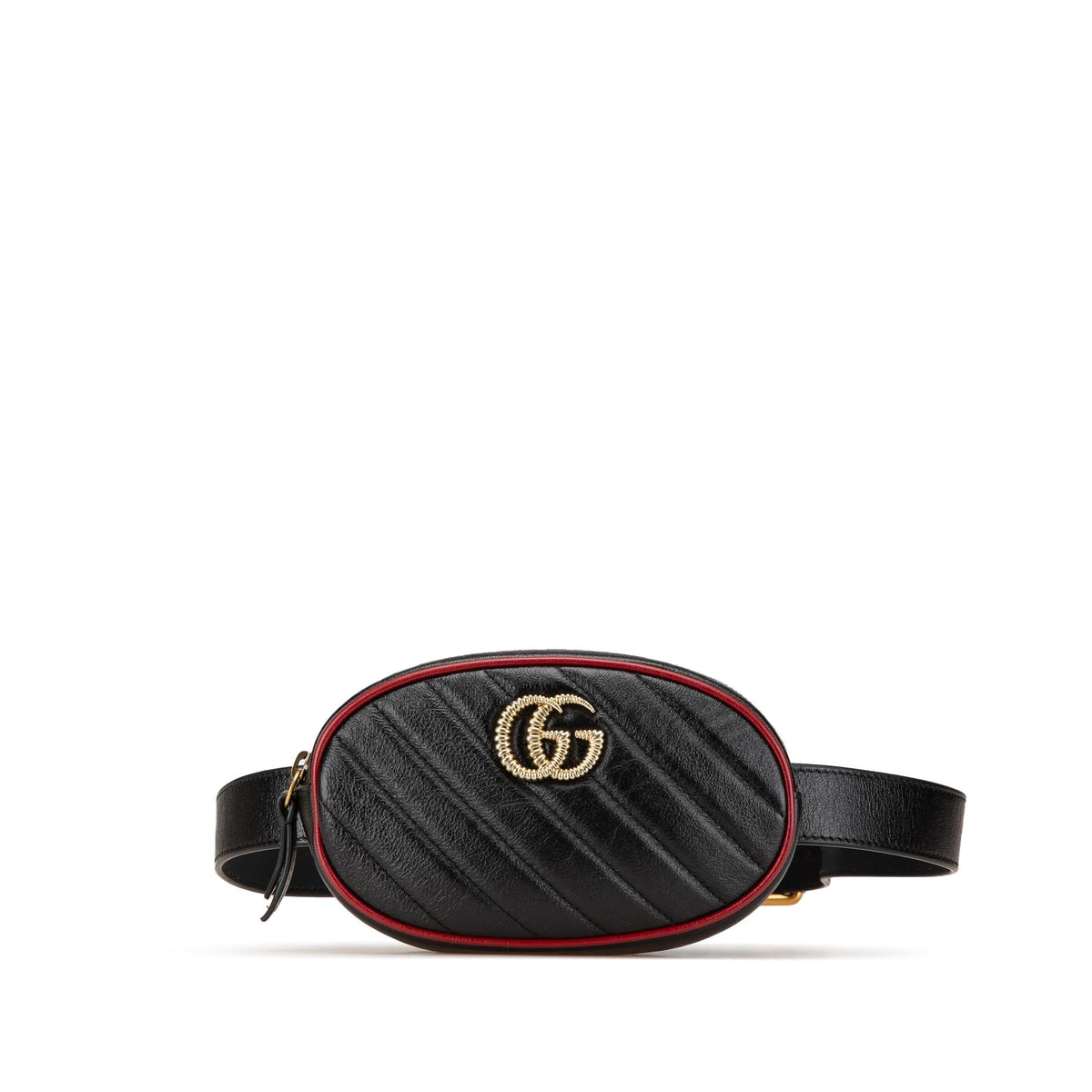 Gucci GG Marmont Leather Matelasse Torchon Belt Bag