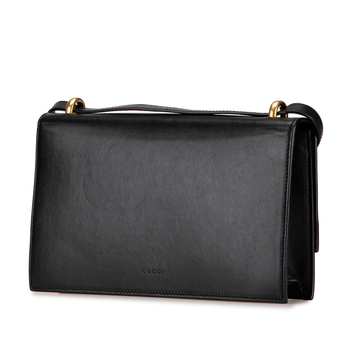 Gucci GG Marmont Leather Ribbon Crossbody (SHG-8Fv04O)