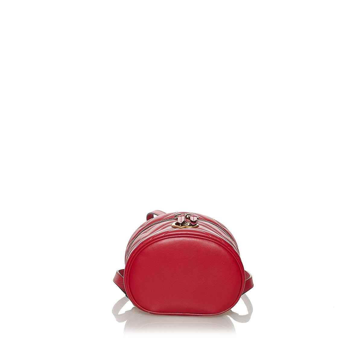 Gucci GG Marmont Leather Round Backpack (SHG-31325)