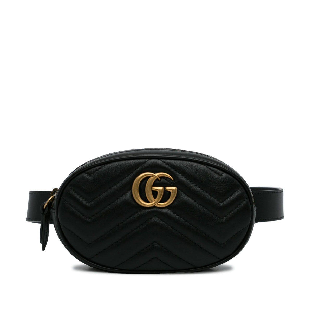 Gucci GG Marmont Matelasse Belt Bag (SHG-AvFlKx)