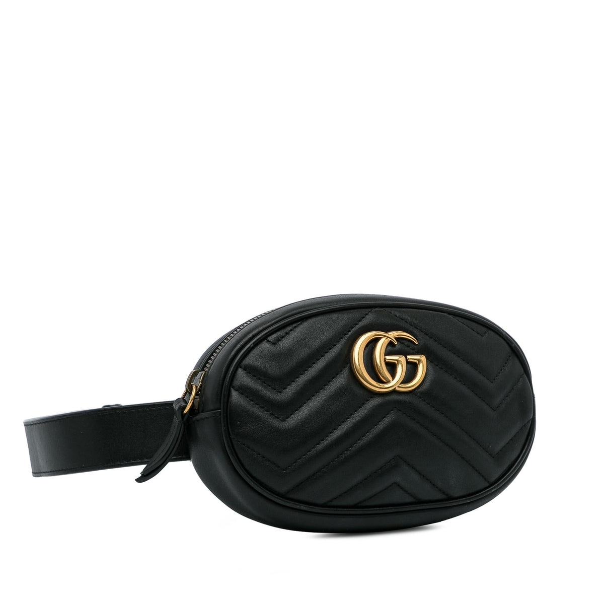 Gucci GG Marmont Matelasse Belt Bag (SHG-NixrlN)
