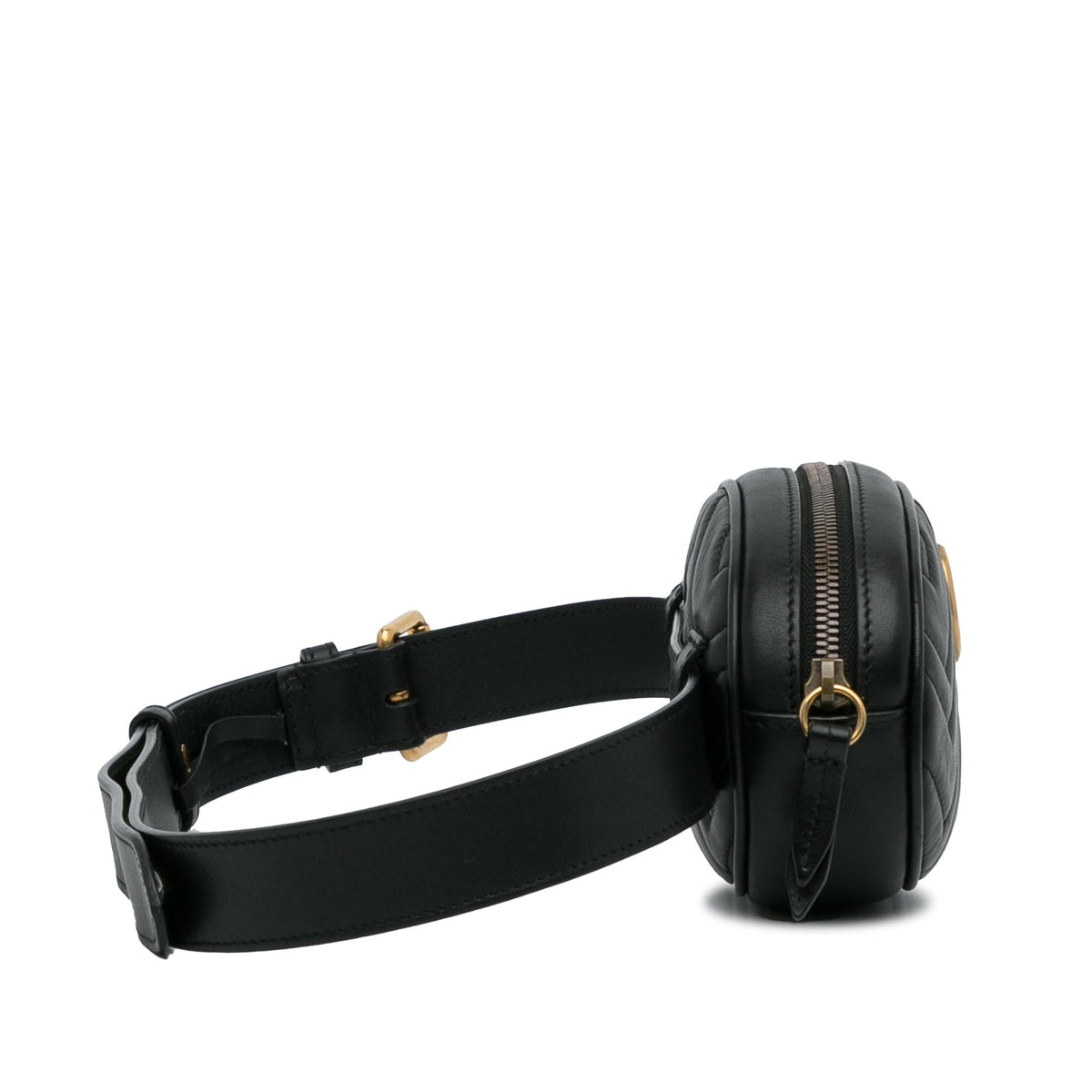 Gucci GG Marmont Matelasse Belt Bag (SHG-MpX2RD)