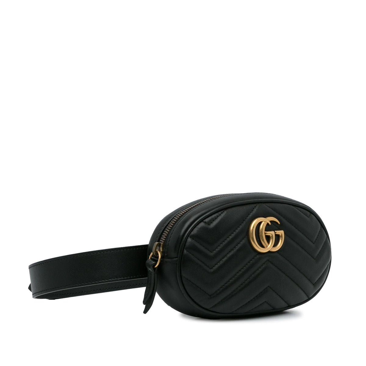 Gucci GG Marmont Matelasse Belt Bag (SHG-MpX2RD)