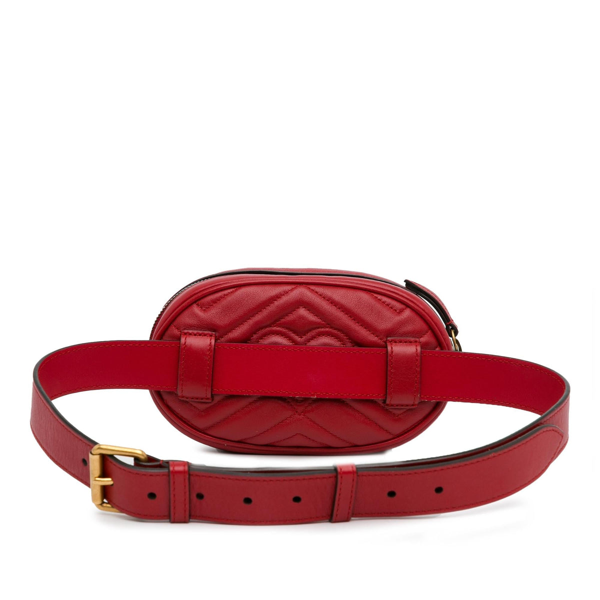 Gucci GG Marmont Matelasse Belt Bag (SHG-wVMBWi)