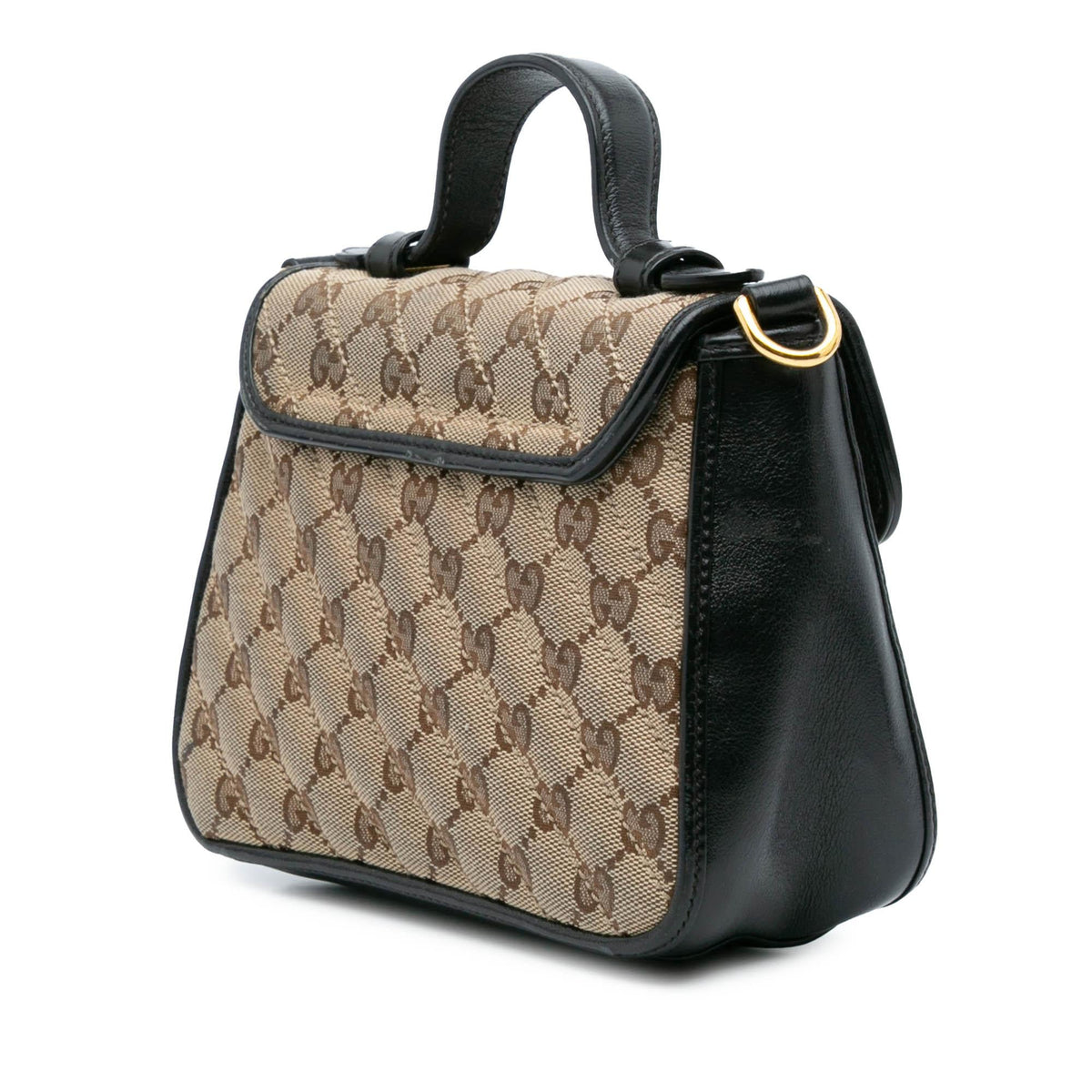 Gucci GG Marmont Matelasse Canvas Top Handle Bag