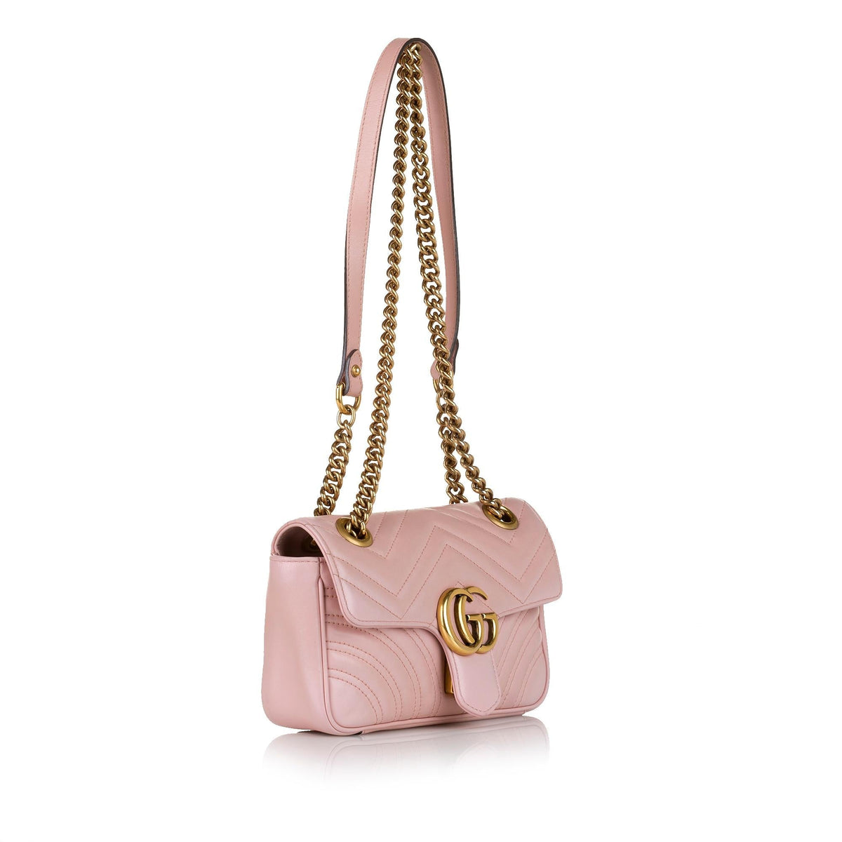 Gucci GG Marmont Matelasse Crossbody (SHG-34384)