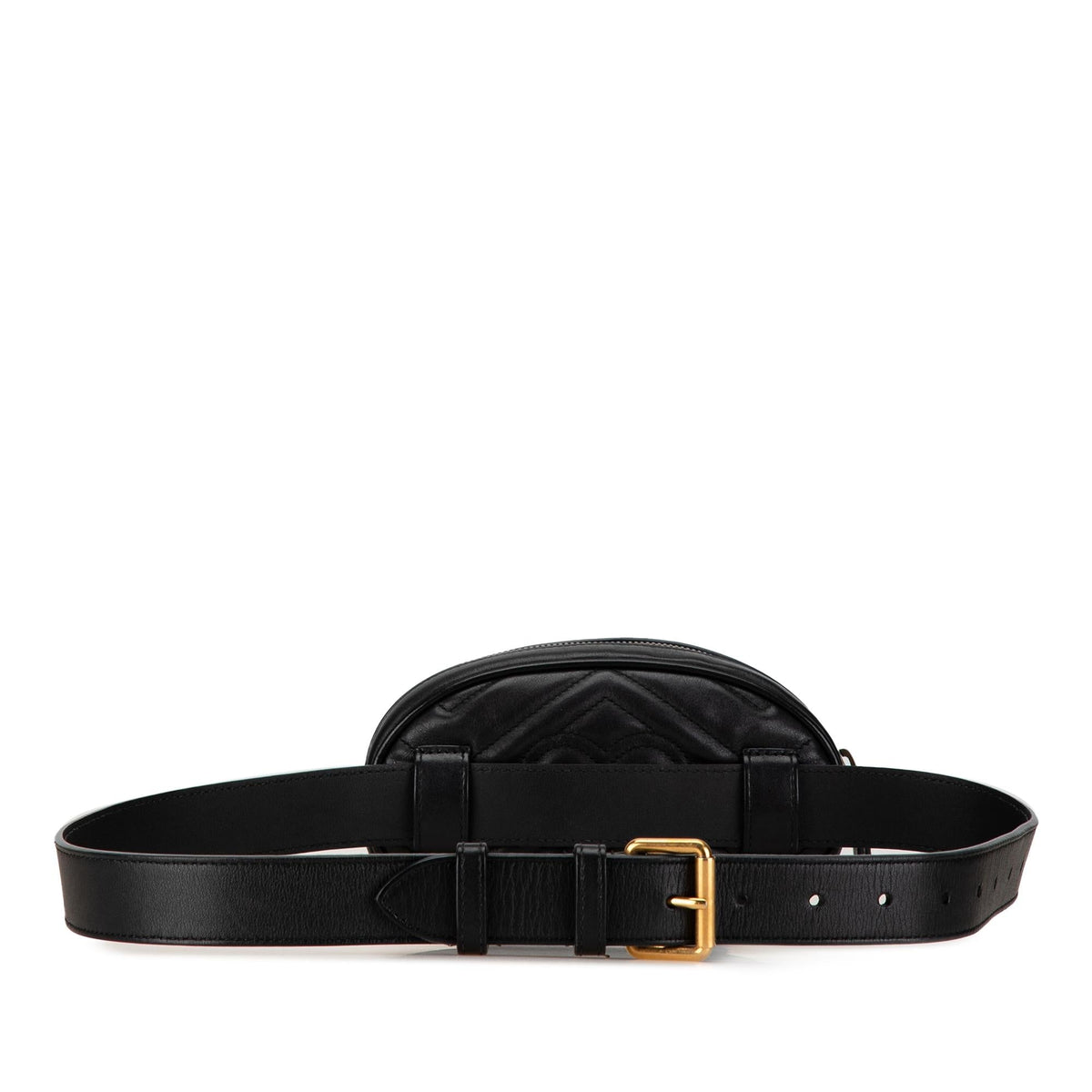 Gucci GG Marmont Matelasse Leather Belt Bag