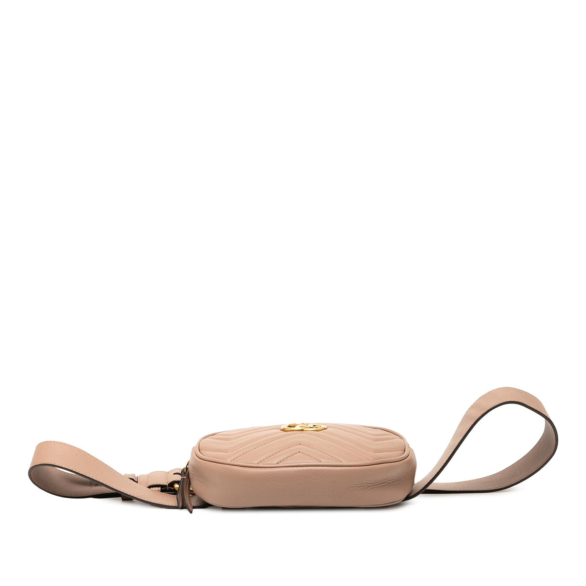 Gucci GG Marmont Matelasse Leather Belt Bag