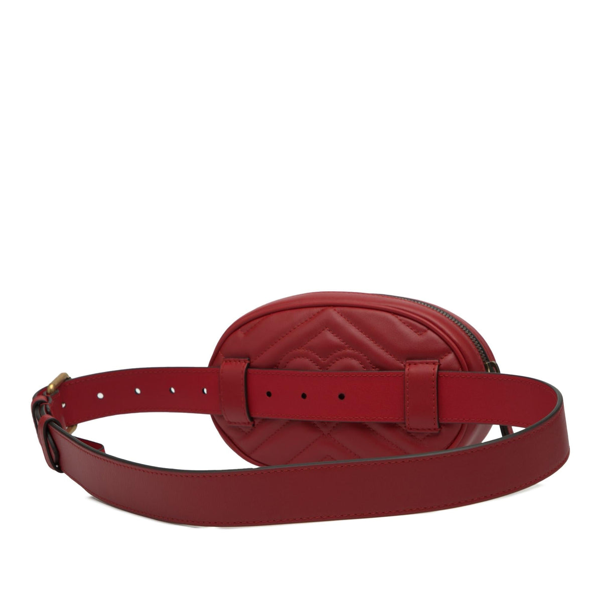 Gucci GG Marmont Matelasse Leather Belt Bag
