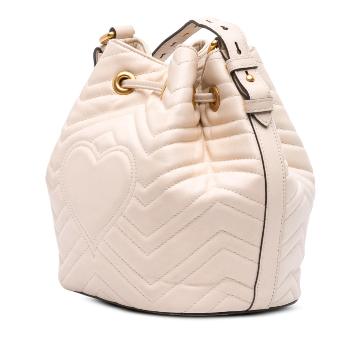 Gucci GG Marmont Matelasse Leather Bucket Bag