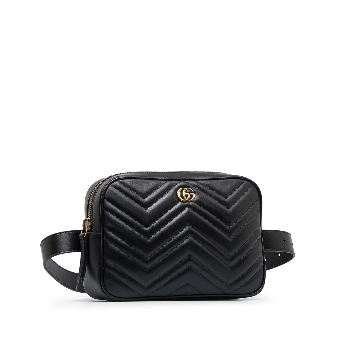 Gucci GG Marmont Matelasse Square Belt Bag (SHG-zYxANO)