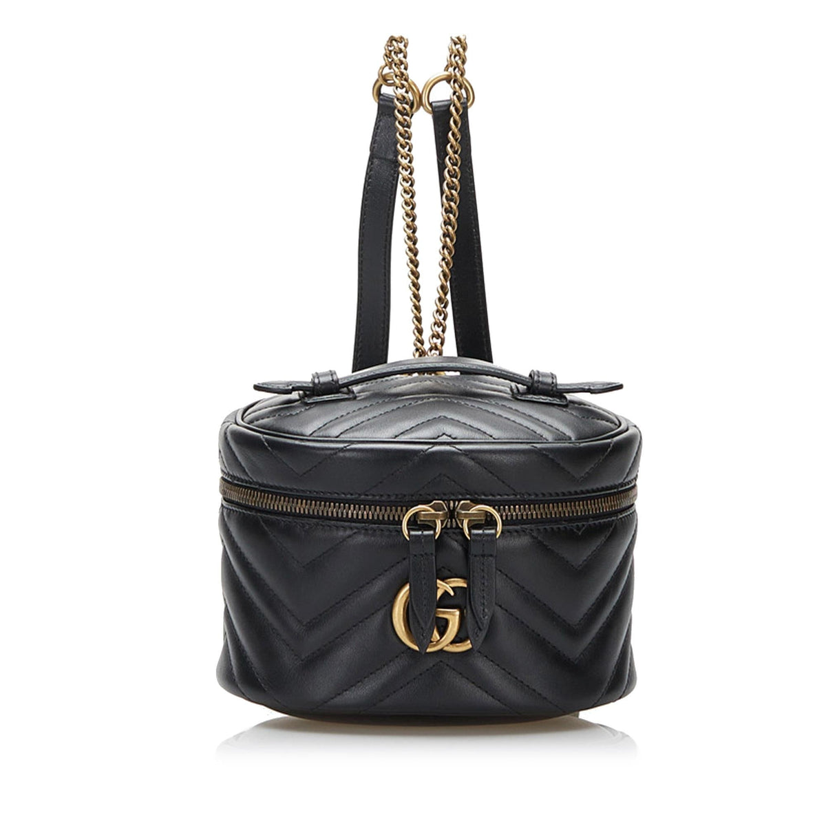 Gucci GG Marmont Round Backpack (SHG-5fzCDe)