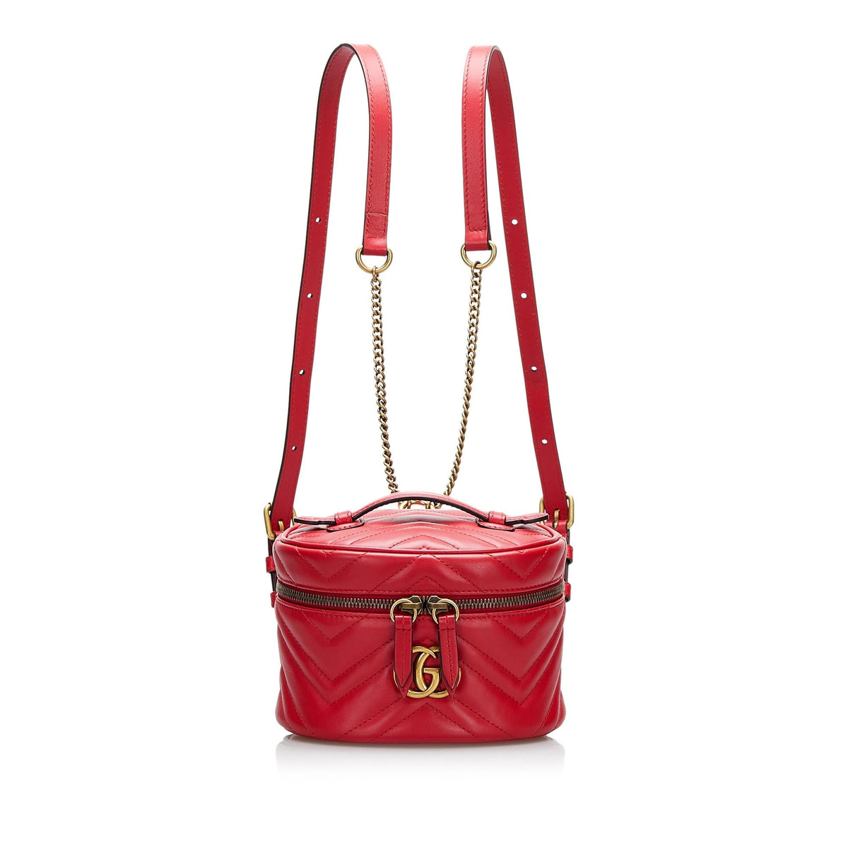 Gucci GG Marmont Round Backpack (SHG-4Vb8t5)