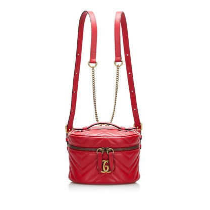 Gucci GG Marmont Round Backpack (SHG-4Vb8t5)