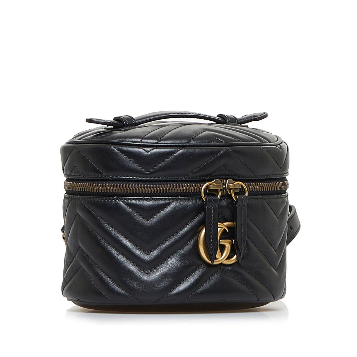 Gucci GG Marmont Round Backpack (SHG-GVUZ6n)