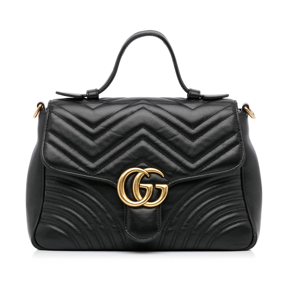 Gucci GG Marmont Satchel (SHG-LN56gP)