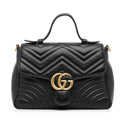 Gucci GG Marmont Satchel (SHG-LN56gP)