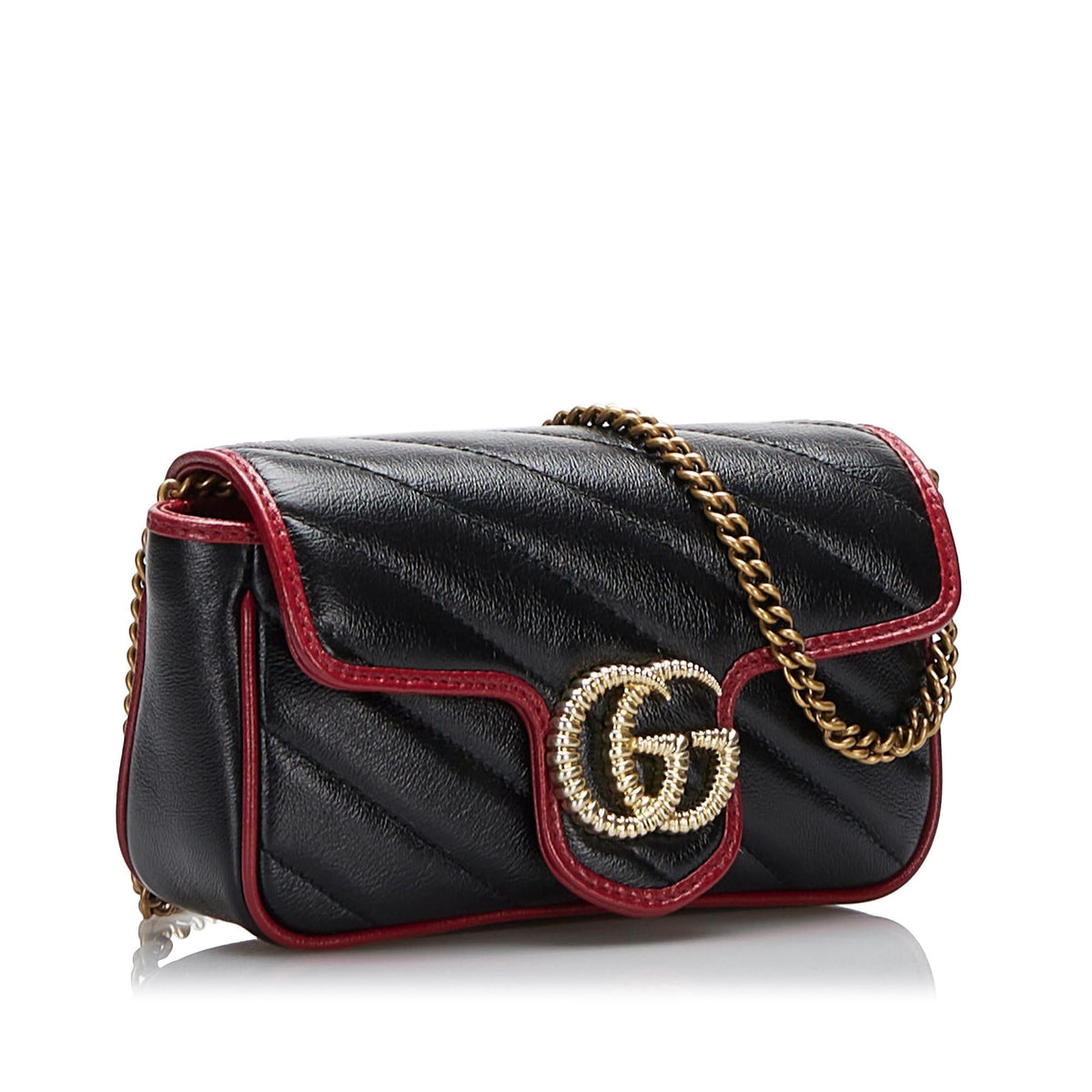 Gucci GG Marmont Torchon Crossbody Bag (SHG-K8PklR)