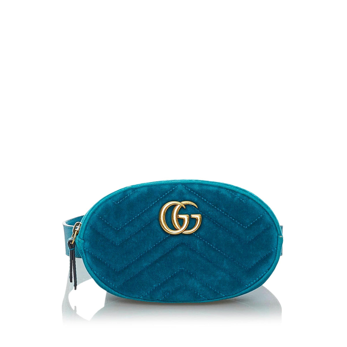 Gucci GG Marmont Velvet Belt Bag (SHG-29378)