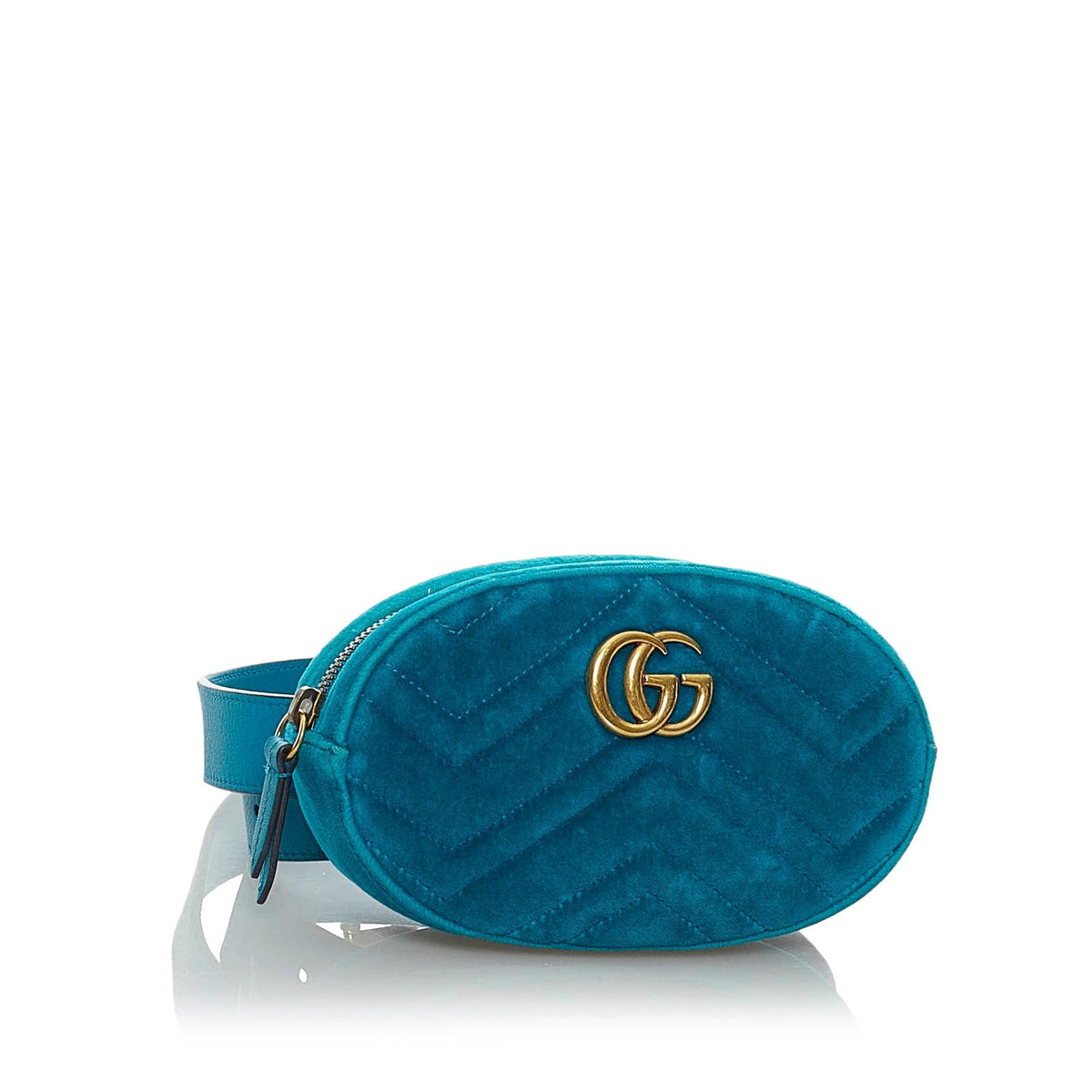 Gucci GG Marmont Velvet Belt Bag (SHG-29378)