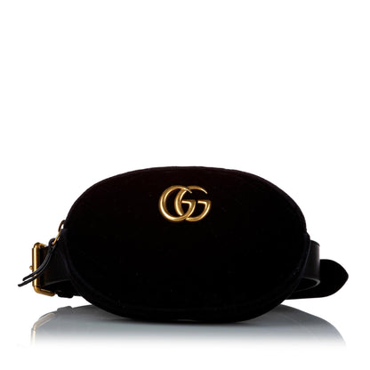 Gucci GG Marmont Velvet Belt Bag (SHG-30108)