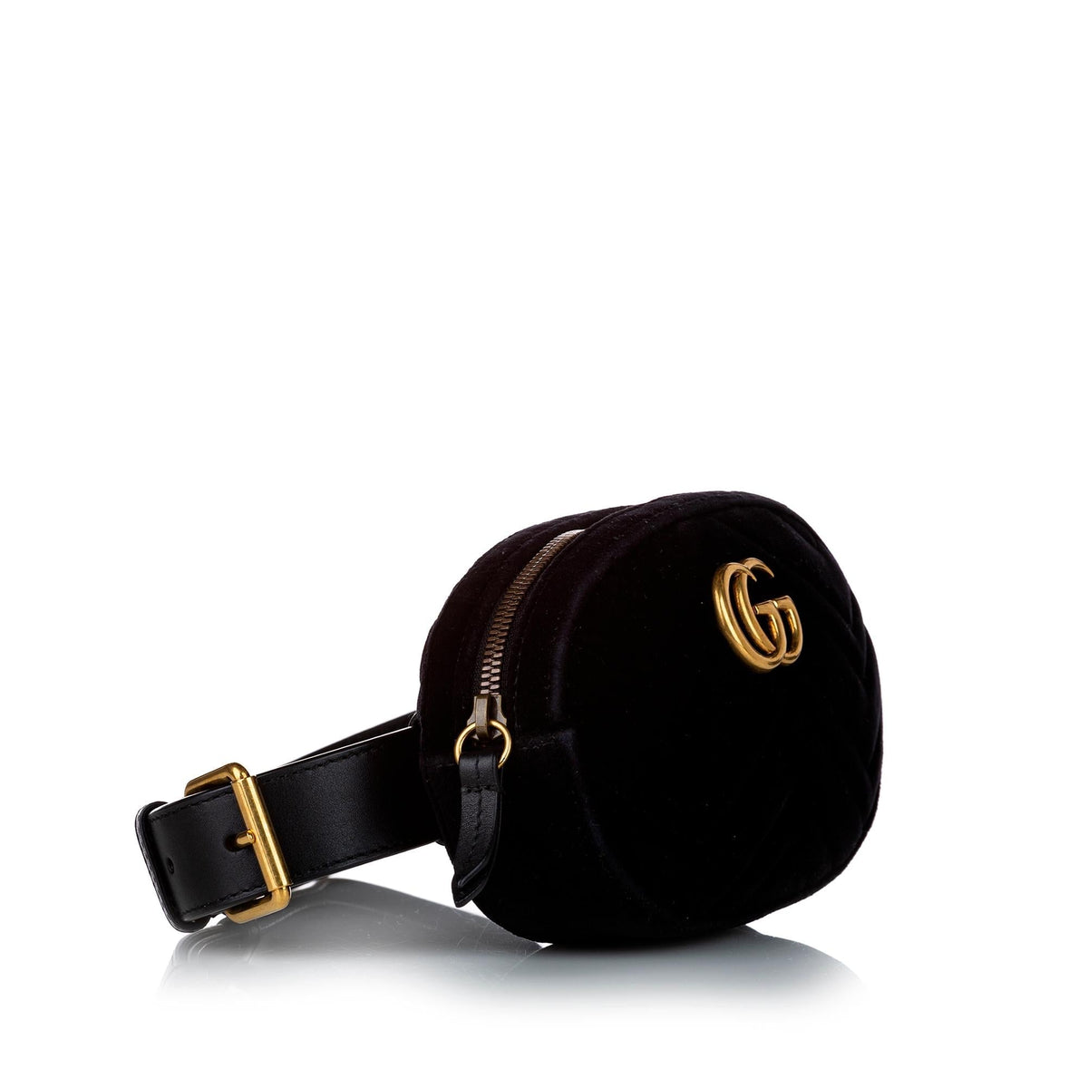 Gucci GG Marmont Velvet Belt Bag (SHG-30108)