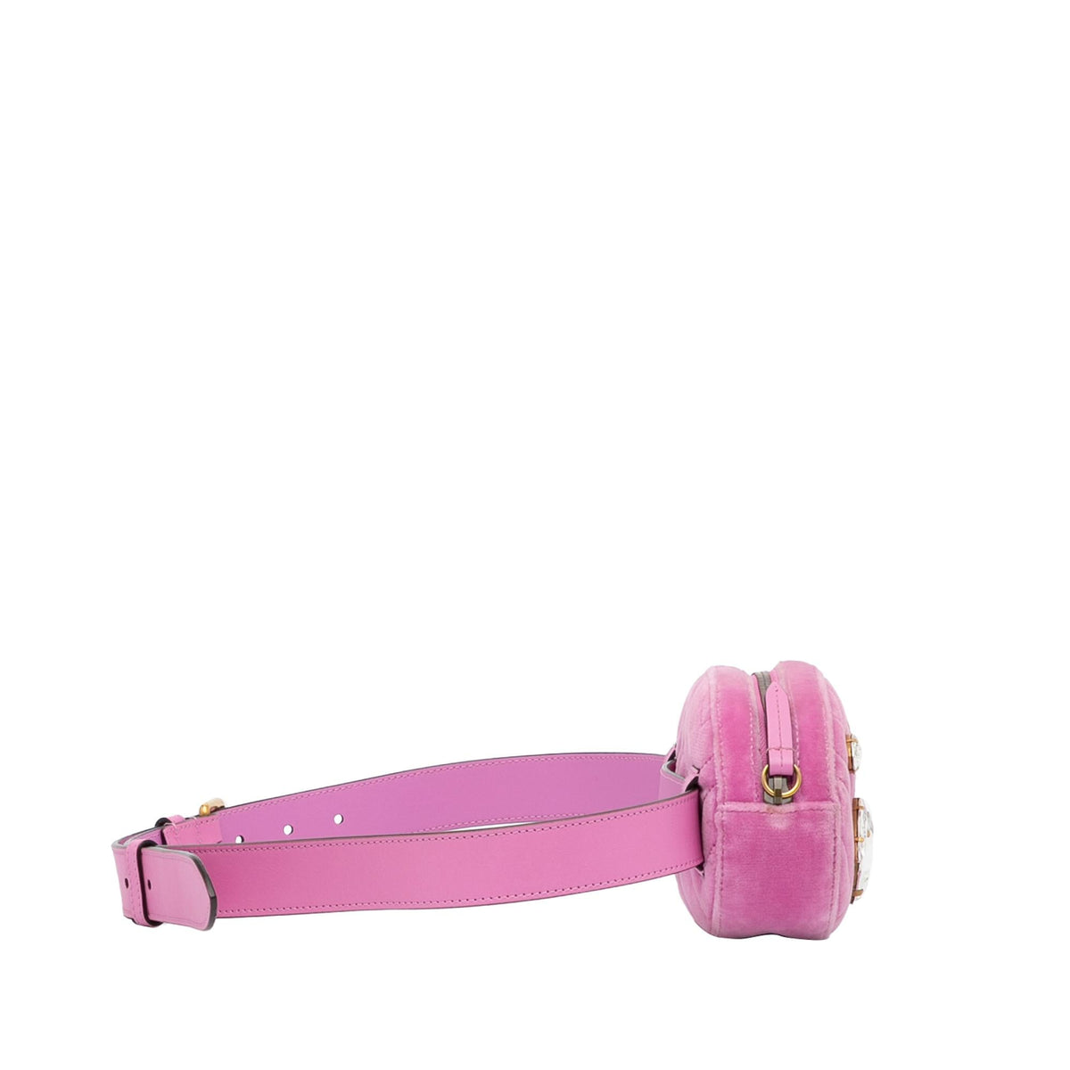 Gucci GG Marmont Velvet Belt Bag (SHG-kvPtgt)