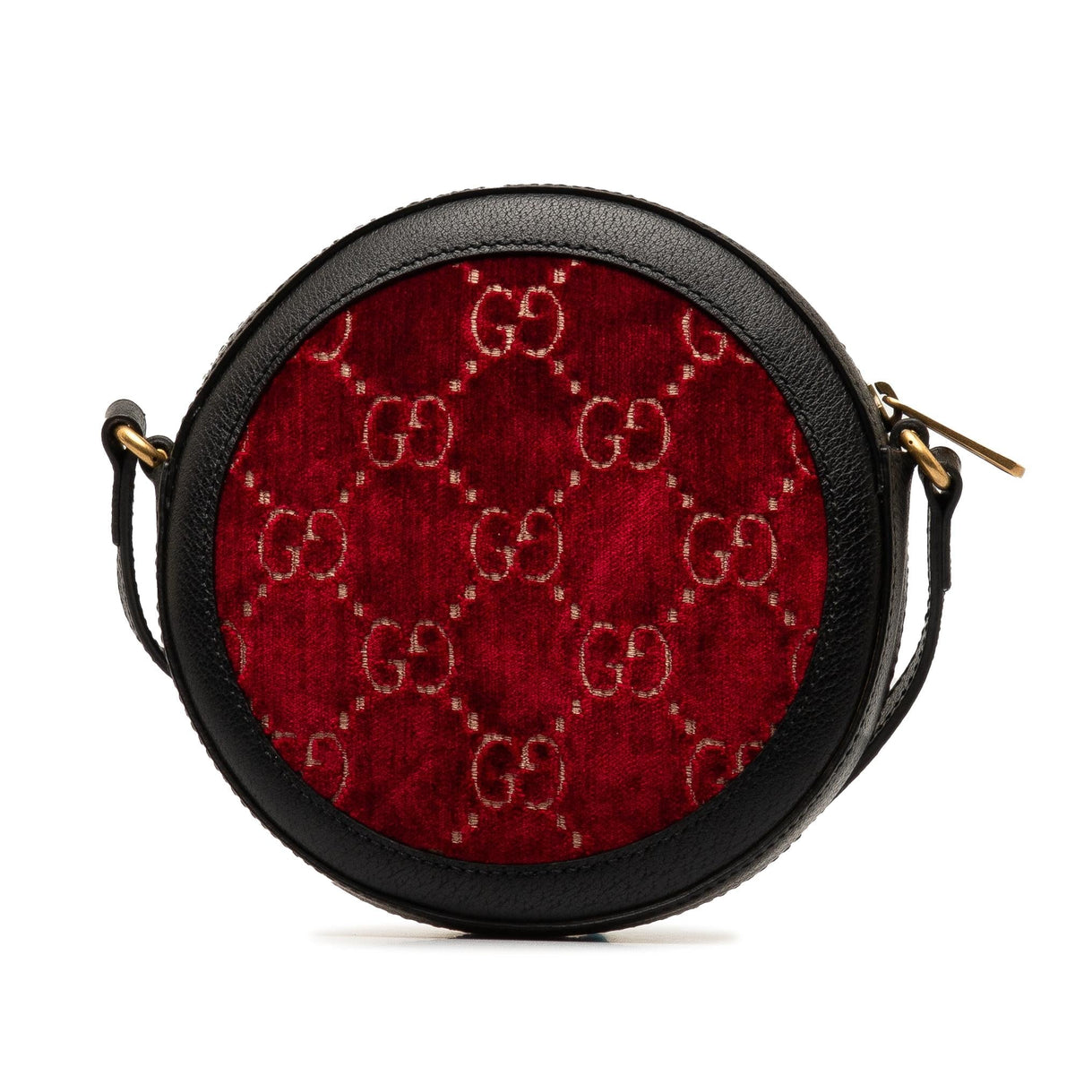 Gucci GG Marmont Velvet Round Crossbody (SHG-ReSuV0)