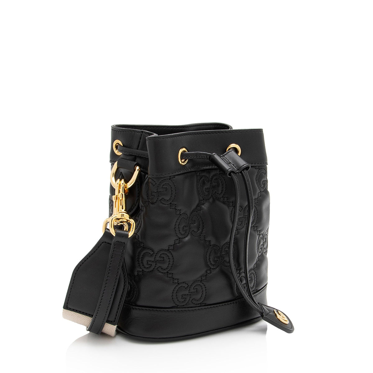 Gucci Jumbo GG Matelasse Bucket Bag