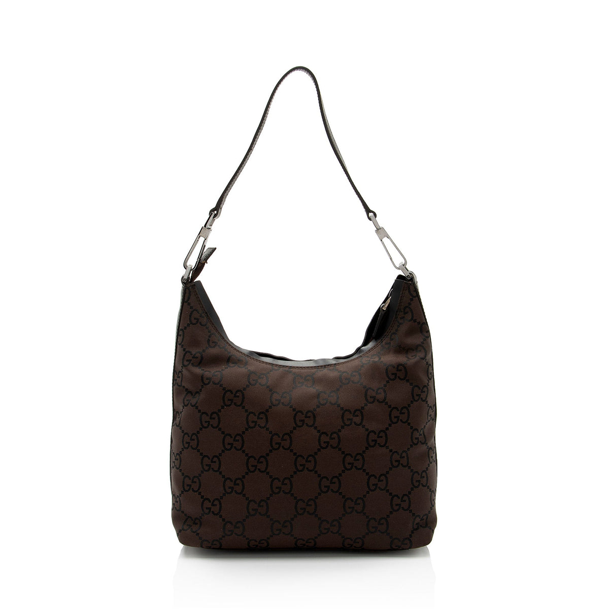 Gucci GG Nylon Hobo (SHF-9U8enc)
