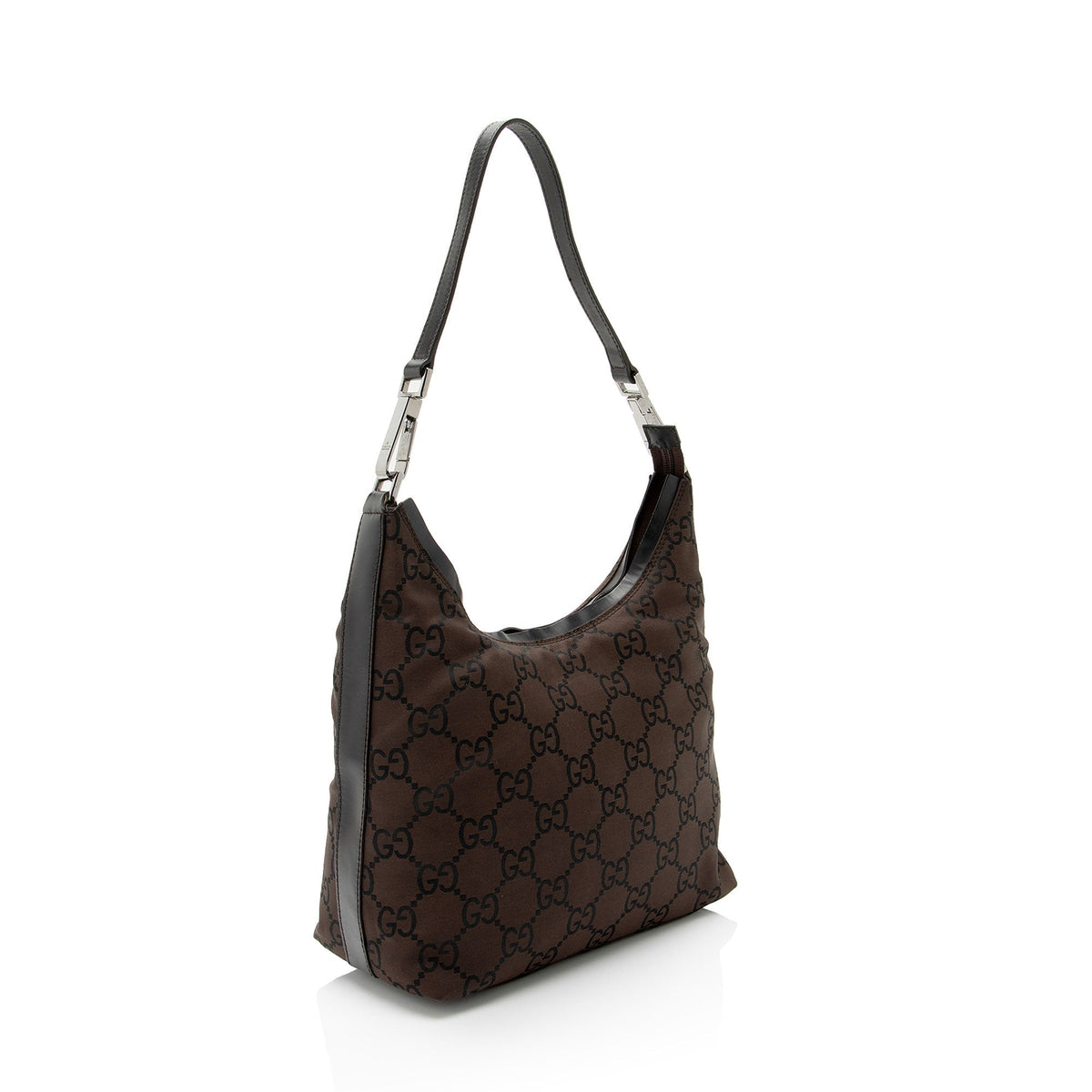 Gucci GG Nylon Hobo (SHF-9U8enc)