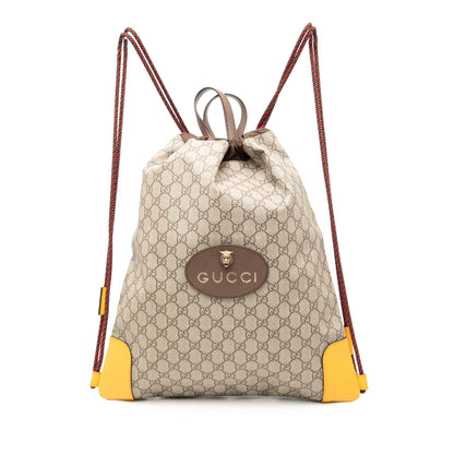 Gucci GG Supreme Animalier Backpack