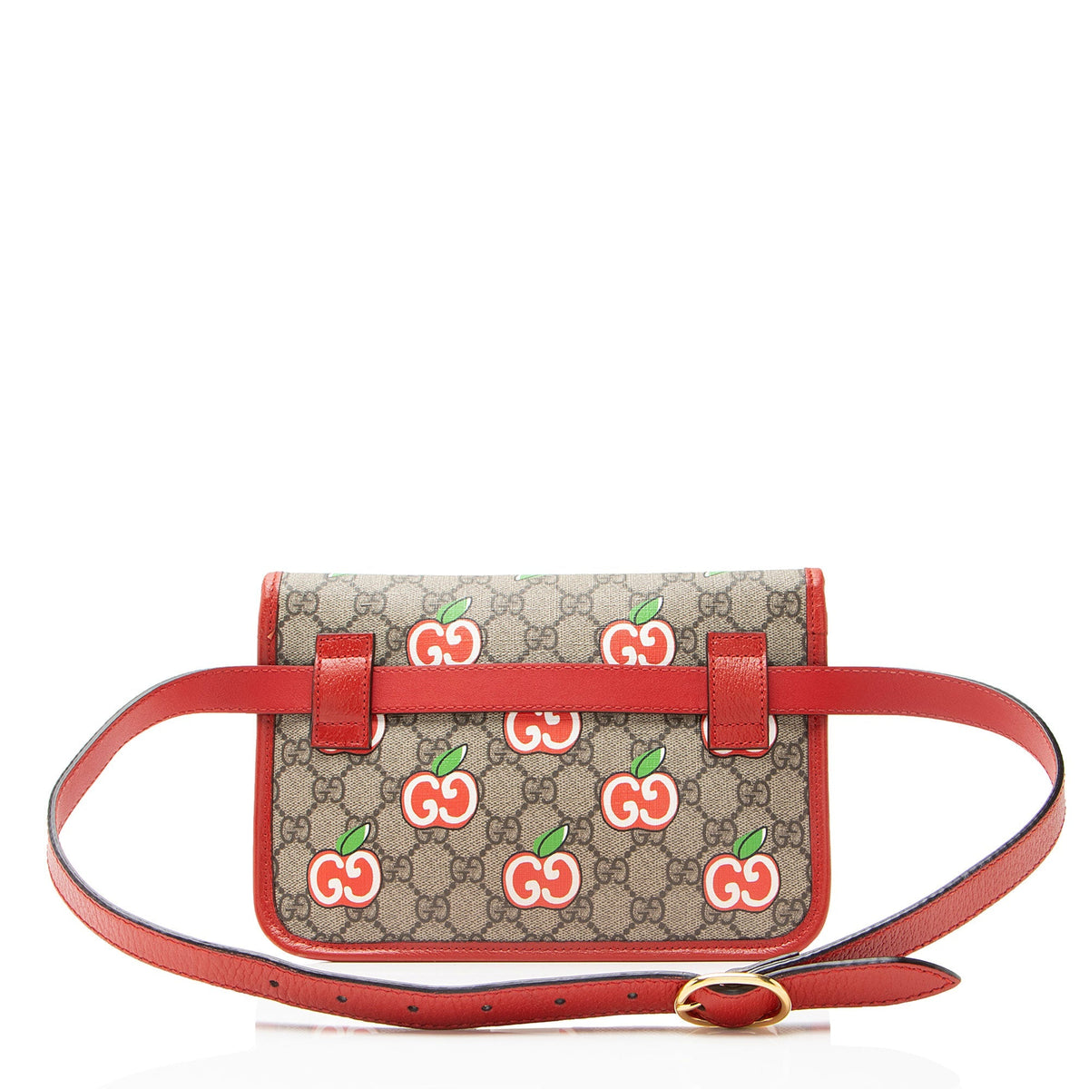 Gucci GG Supreme Apple Belt Bag - Size 36 / 90