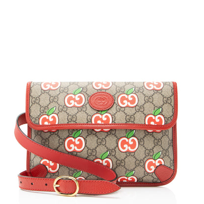 Gucci GG Supreme Apple Belt Bag - Size 36 / 90