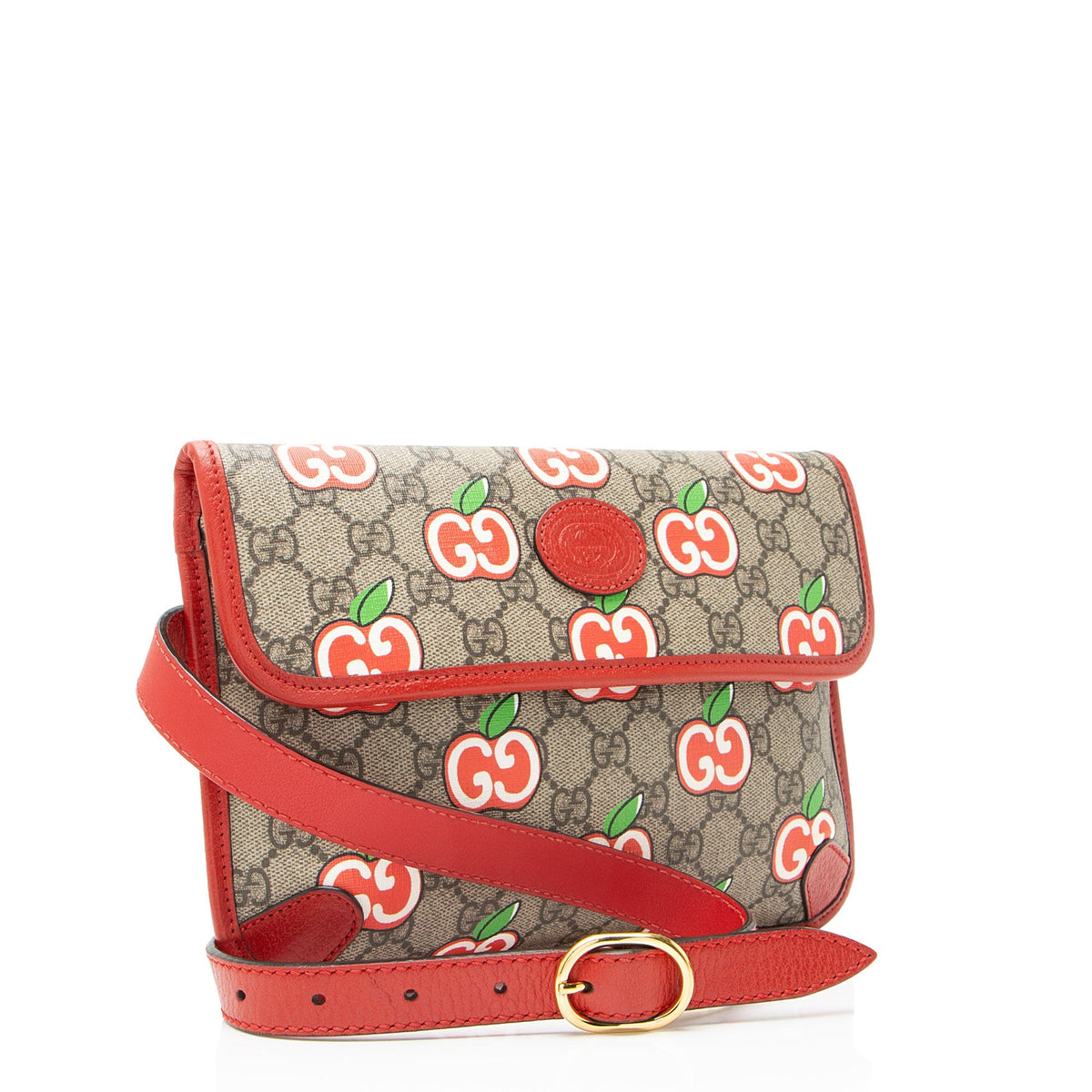 Gucci GG Supreme Apple Belt Bag - Size 36 / 90