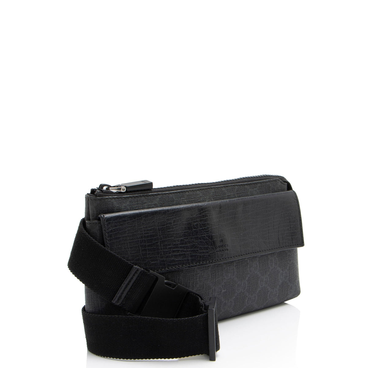 Gucci GG Supreme Slim Belt Bag (SHF-dfmtxB)