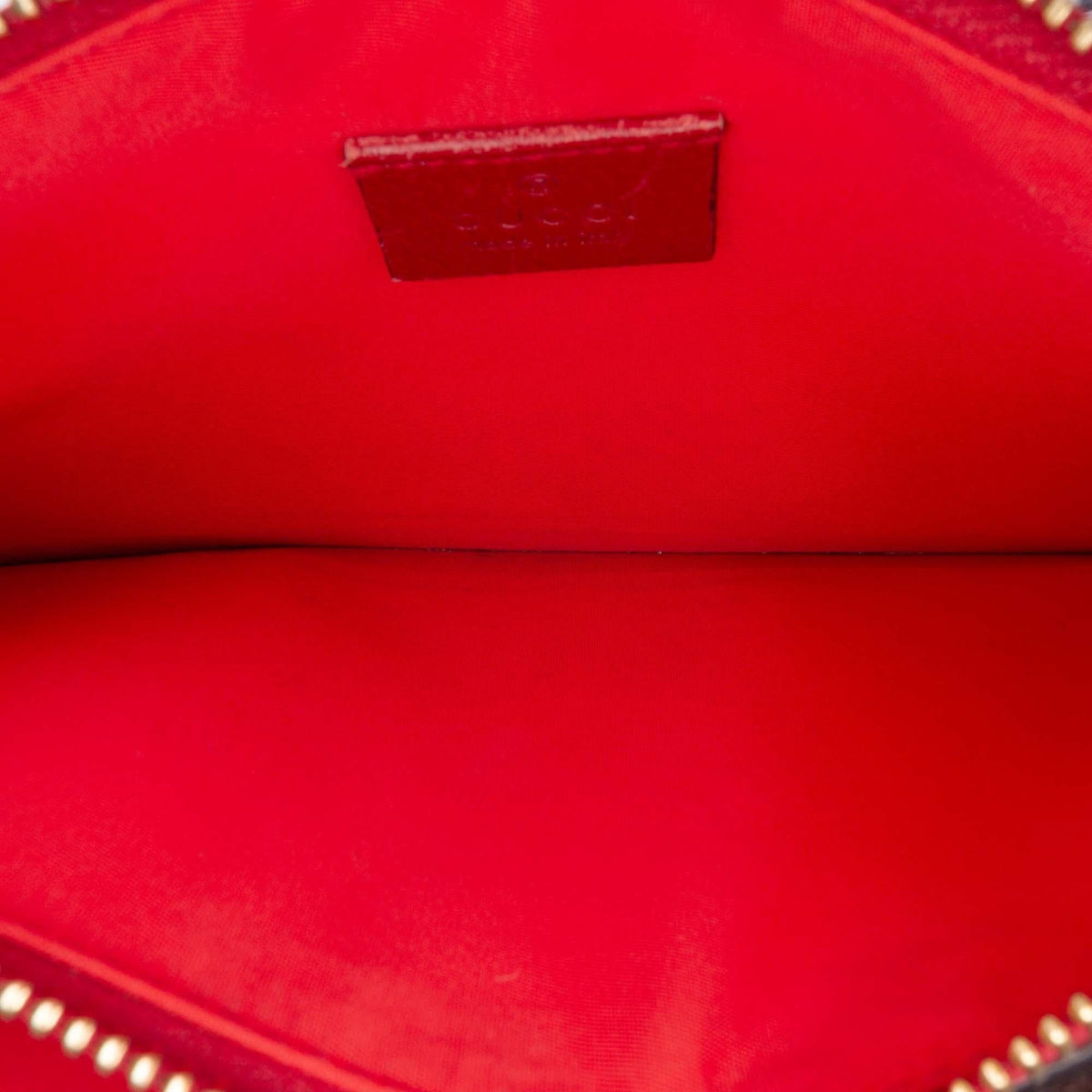 Gucci GG Supreme Bengal Double Zip Pochette